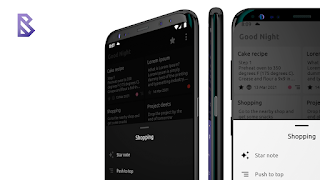 برنامه‌نما bNotepad عکس از صفحه