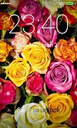Roses Lock Screen penulis hantaran