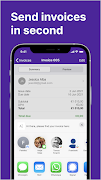 Freebie Invoice Maker Simple स्क्रीनशॉट 3
