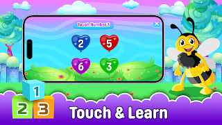 123 Games : Number Tracing スクリーンショット 2