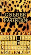 最新版、クールな Goldenpattern のテーマキーボ ポスター
