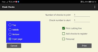 Check Printer Plus screenshot 4