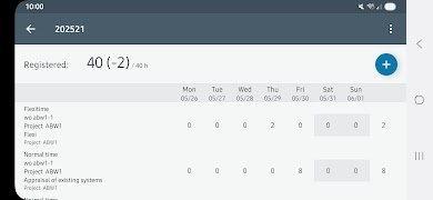 Unit4 Timesheets Screenshot 7