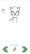 How to draw sonik characters screenshot 3