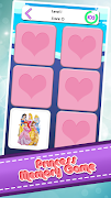 Princess Memory Card Game تصوير الشاشة 6
