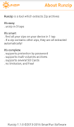 Runzip ภาพหน้าจอ 1