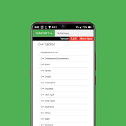 برنامه‌نما CodeCraft C++ Tutorial عکس از صفحه
