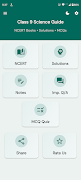 Class 9 Science Solution Book 포스터
