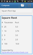 Square Root Calculator Ekran Görüntüsü 3