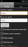 Proxy Server تصوير الشاشة 1