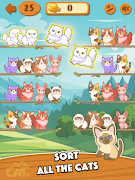 Cat Puzzle Sort captura de pantalla 6