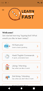 Learn Tagalog Fast الملصق