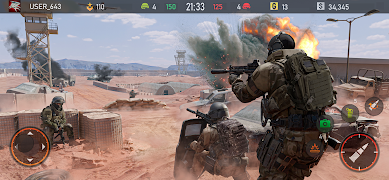 Striker Zone: gun games FPS स्क्रीनशॉट 4