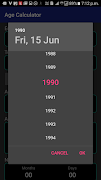 Age and Date Calculator স্ক্রিনশট 6