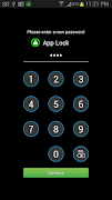 chroń swoją aplikację App Lock plakat