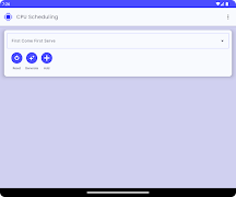 CPU Scheduling syot layar 3