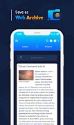 Save as Web Archive - Read it later offline ภาพหน้าจอ 3
