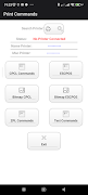 Print commands language ポスター
