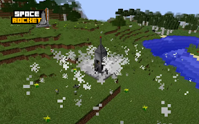 Space Rocket Mod for Minecraft スクリーンショット 1