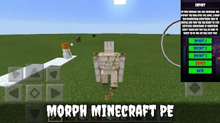 Morph Mod for Minecraft PE captura de pantalla 2