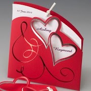 Carte d'invitation de mariage capture d'écran 3