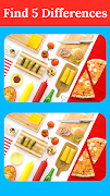 Find The Differences - Food スクリーンショット 7