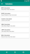 برنامه‌نما BMI Calculator عکس از صفحه
