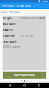 Work Order Touch screenshot 1