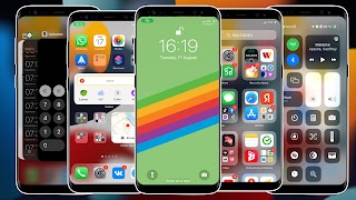 3 Schermata Phone Launcher iOS 15
