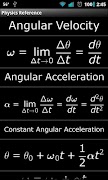 برنامه‌نما Physics Reference عکس از صفحه