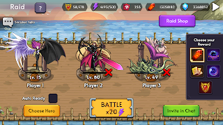 برنامه‌نما Heroes Wars عکس از صفحه