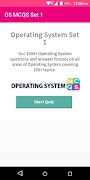 Operating System MCQS скриншот 3