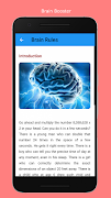 Brain Booster - Improve & activate your Brainpower capture d'écran 2