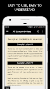 All Sample Letters تصوير الشاشة 2