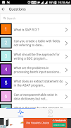 SAP Interview Questions تصوير الشاشة 1