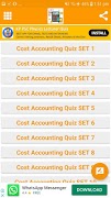 Cost Accounting Quiz capture d'écran 1