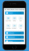 برنامه‌نما Math's Master: Table, Quiz عکس از صفحه