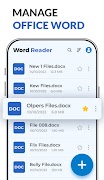 Word Lecteur - Lire Word Docx capture d'écran 6