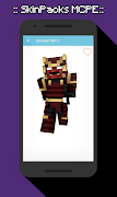 Samurai Skins for Minecraft Ekran Görüntüsü 1