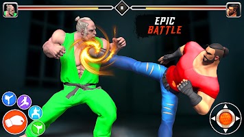 karate kung fu juegos de lucha ảnh chụp màn hình 1