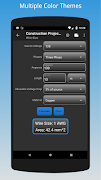 Construction Project Calculato screenshot 4
