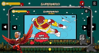 Superhero Puzzle screenshot 6