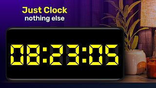 پوستر LED Digital Table Clock app