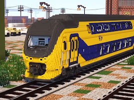 Train Mod in mcpe poster