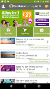 برنامه‌نما CashbackKorting.nl عکس از صفحه