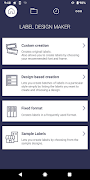 LABEL DESIGN MAKER پوسٹر