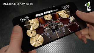 Simple Drums Deluxe - 드럼 키트 스크린샷 1