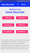 Robot Shoot Ball Plakat