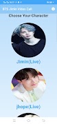 BTS Jimin Video Call and Chat स्क्रीनशॉट 4