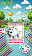 Fish Magic Coloring capture d'écran 1